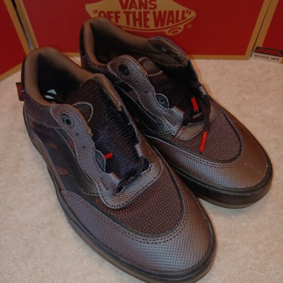Vans Men's 7/Women's 8.5 Wayvee Justin Henry Coffeebean Black Popcush VN0A5JIA8A - Picture 8 of 12